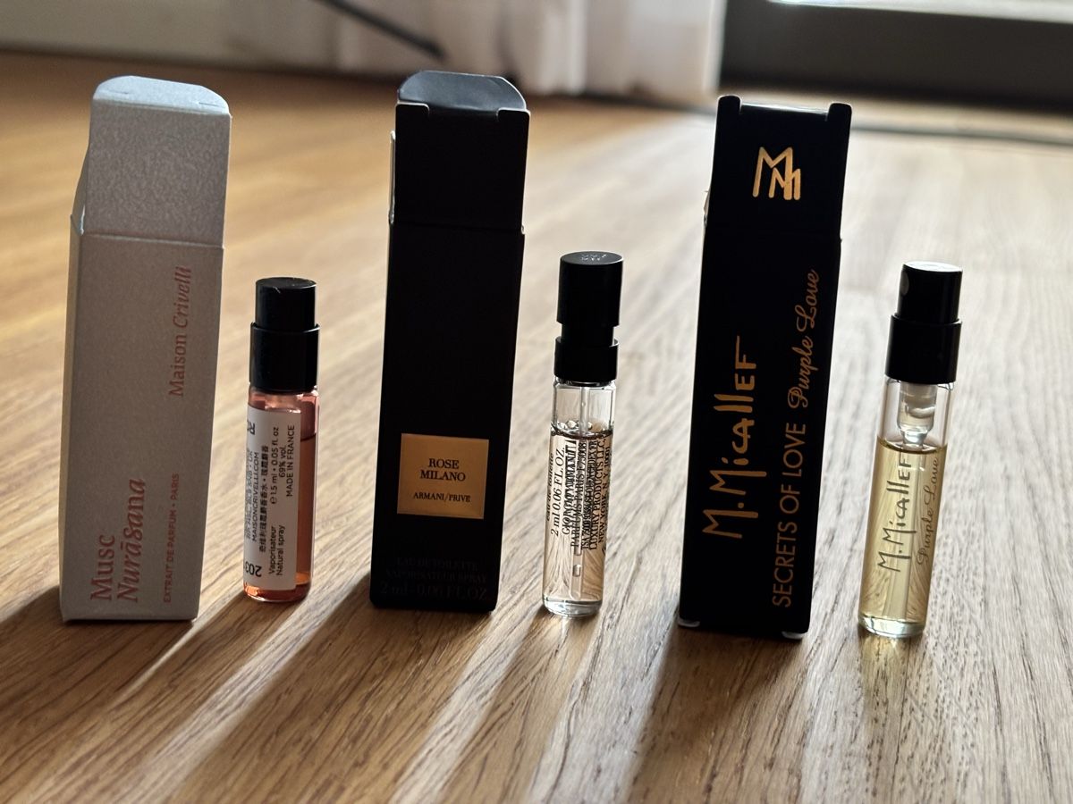 Parfum & Eau de Toilette: Parfum Proben Set 10 stk diverse Marken n – Gebraucht aus Zürich von Thetimtam 1