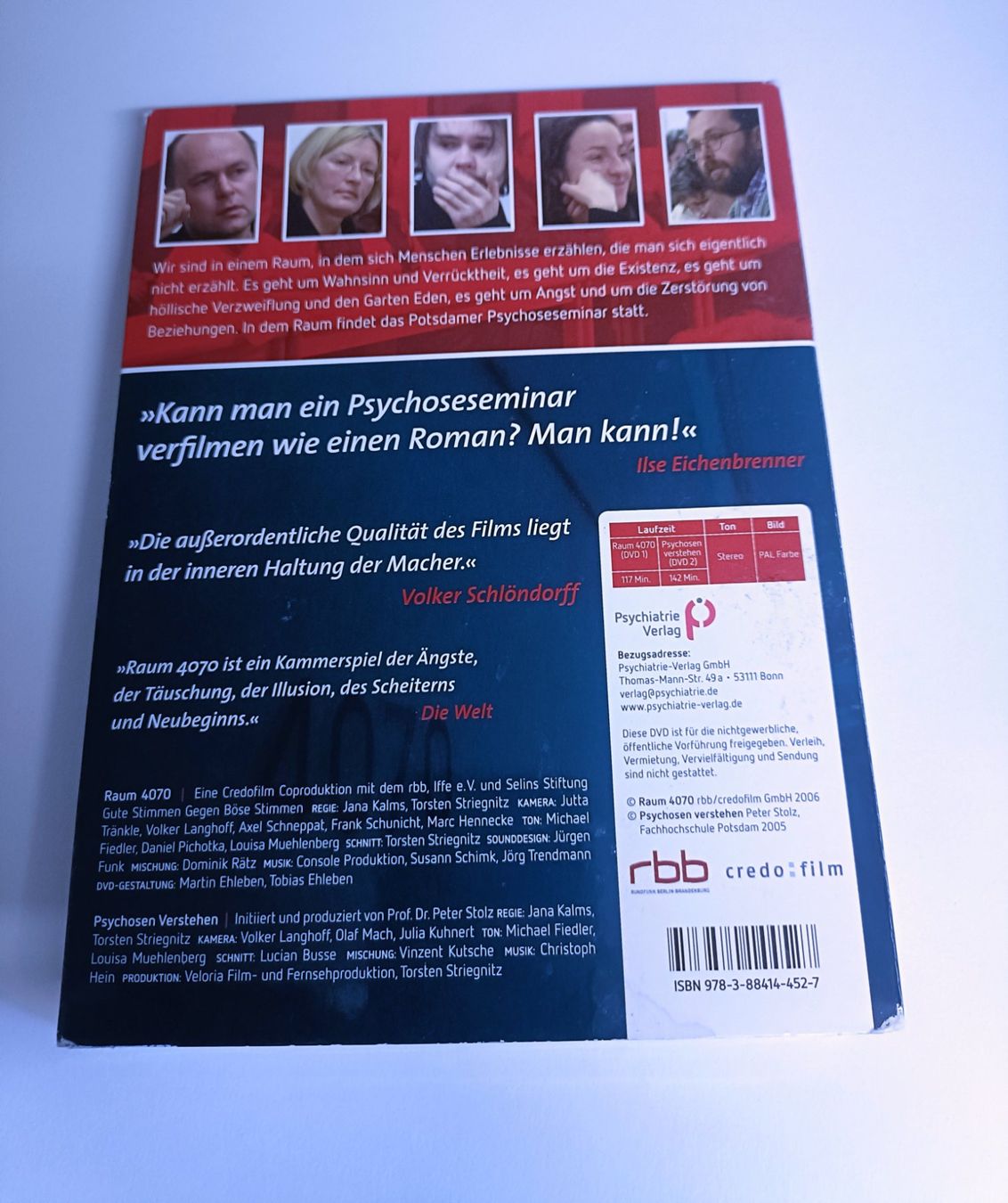 Tutti i DVDs: Raum 4070/Psychosen verstehen – Usato da Köniz venduto da Movieportal007 4