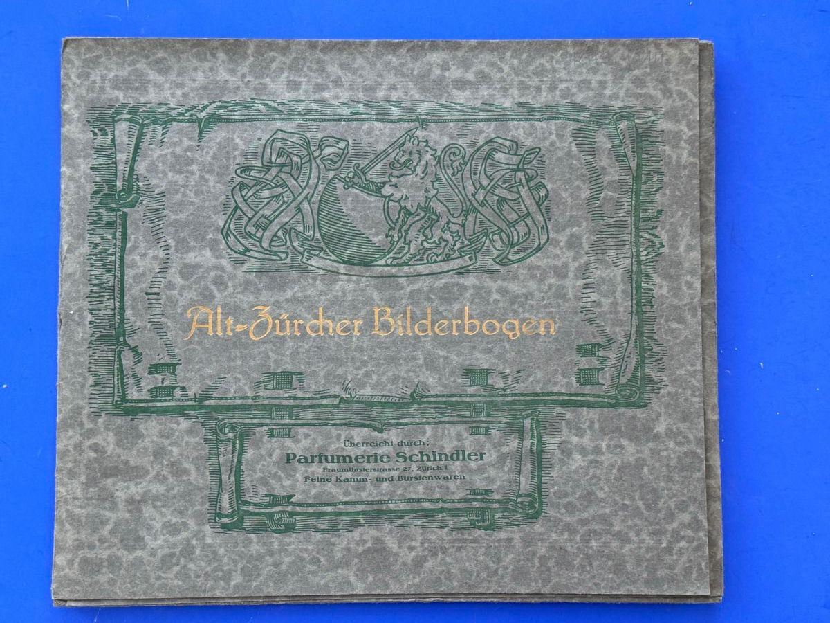 Bücher: Alt-Zürcher Bilderbogen. 1926 – Gebraucht aus Adliswil von buch_und_kunst