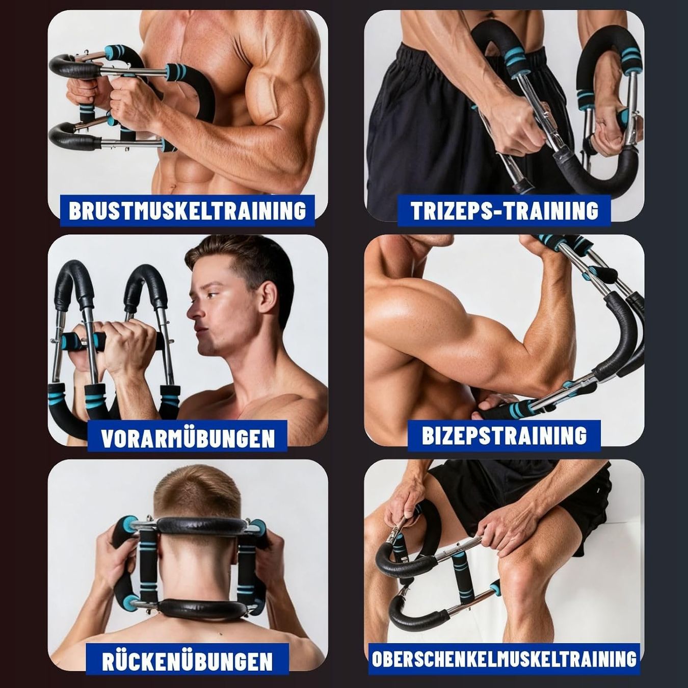 Hometrainer: Armtrainer - Verstellbares Brust & Arm Trainingsgerät – Neu (gemäss Beschreibung) aus Thun von thunshop 6