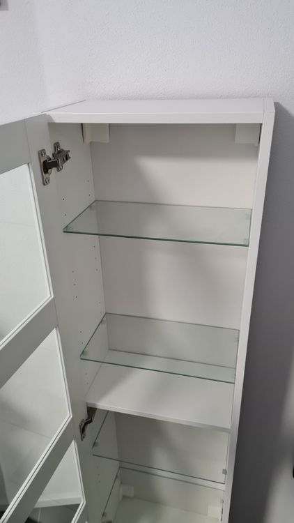 Vitrine / Standregal / Wandregal IKEA weiss 142/39/22 cm Kaufen auf