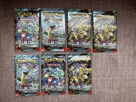 Pokémon Stellar Crown S&V Booster Packs 7
