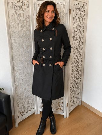 Fuchs Schmitt Mantel Trenchcoat Damen Gr. 42