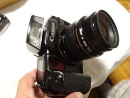 CANON  EOS 100 SPI REF AF ANTIK FILM KAMERSA,SET LÄÜFT