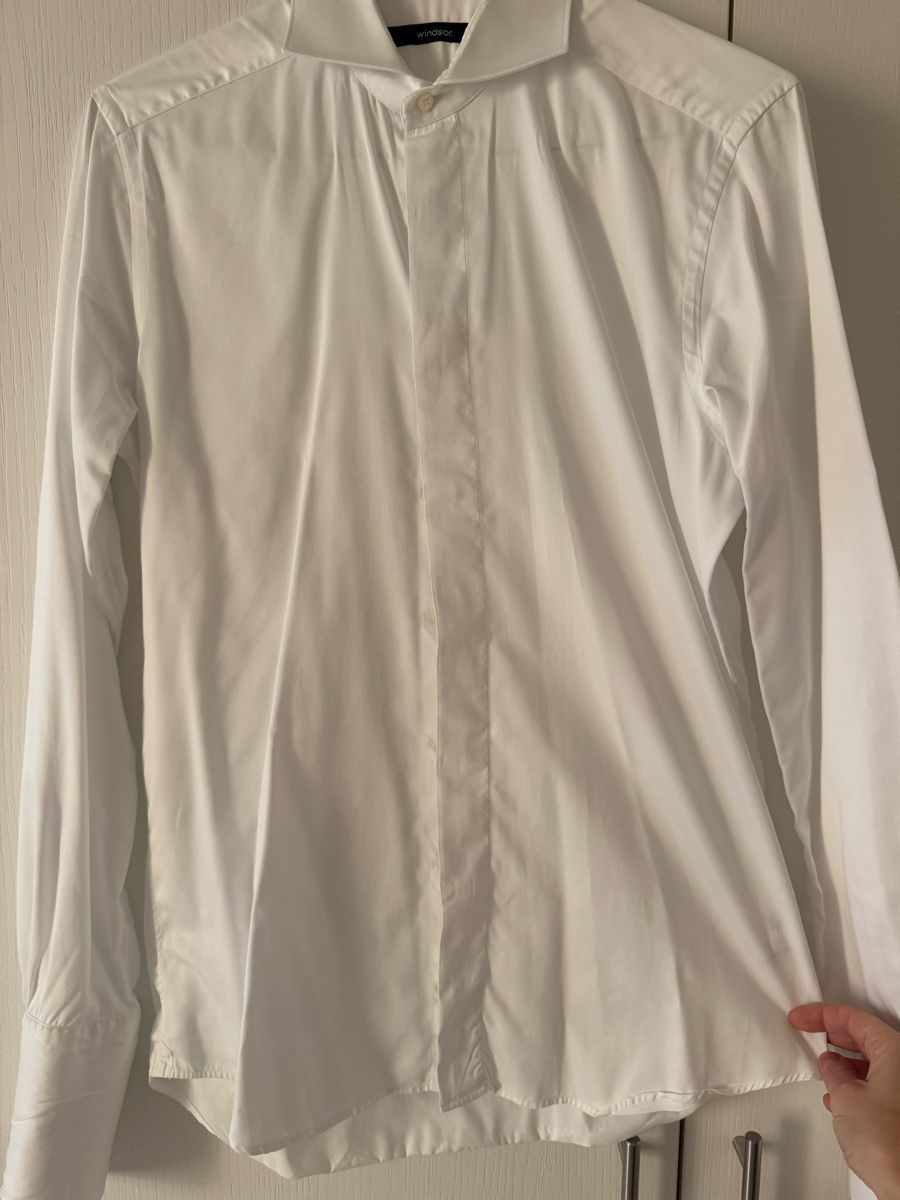 Windsor Camicie: Windsor Men White Shirt, Size 39 – Nuovo (secondo la descrizione) da Zollikon venduto da Lauva 5