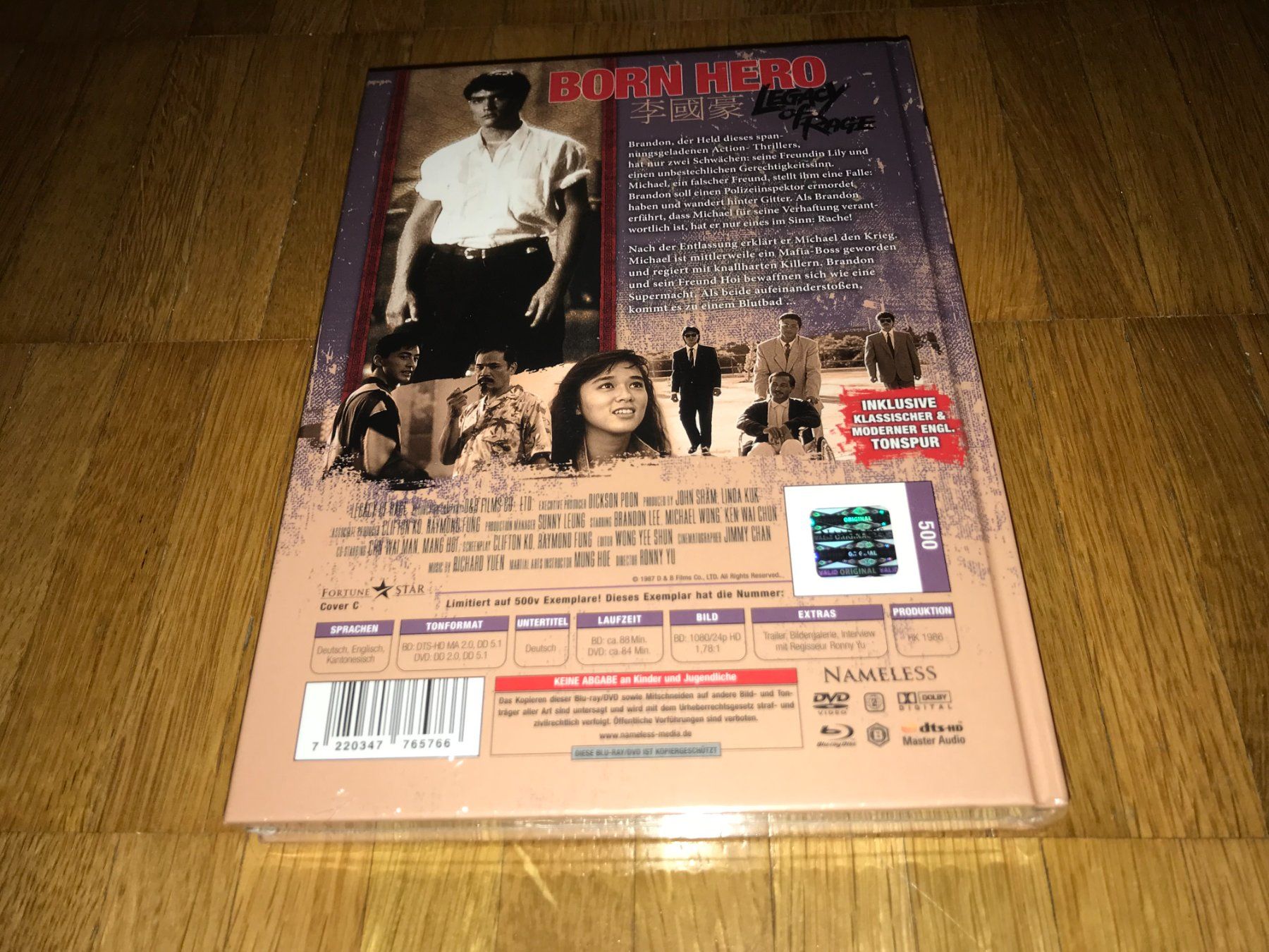 Tutti i DVDs: Born Hero - MEDIABOOK - C - UNCUT – Nuovo e nell'imballaggio originale da Basel venduto da havsok 1