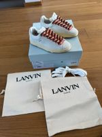 New CHF 590 Lanvin suede sneakers - 38