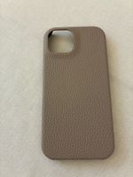iPhone 15 lederoptik Hülle Taupe Top Zustand Herbst Sale!