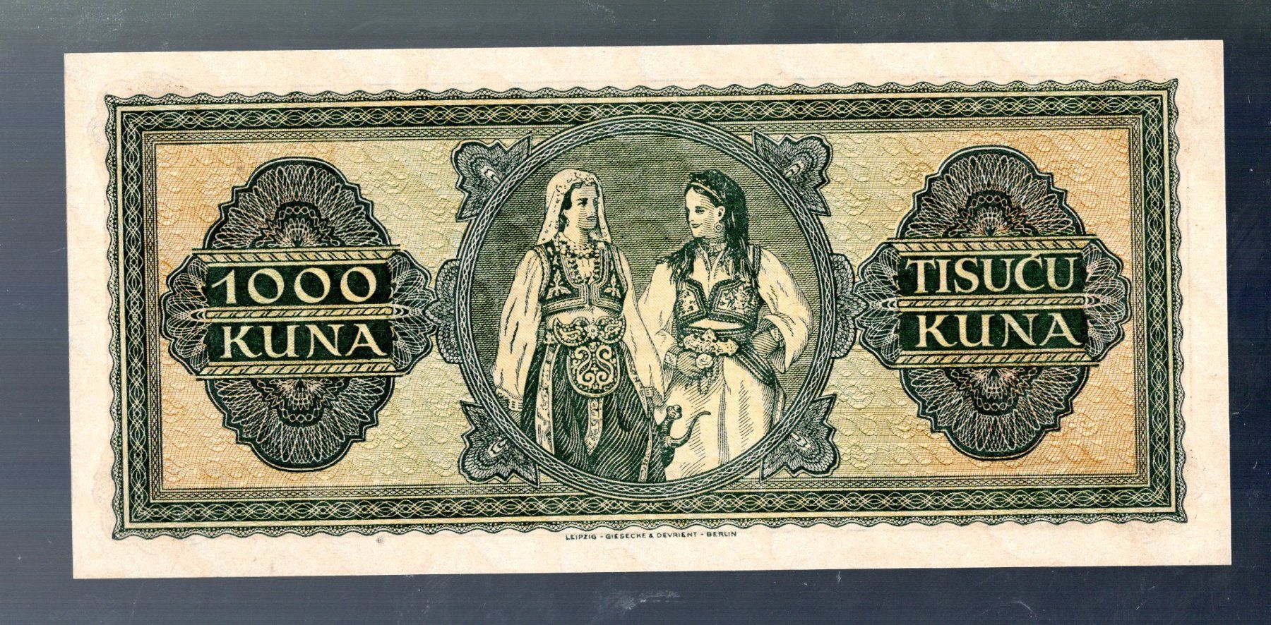 Banconote: Croatia 1000 kuna UNC – Nuovo (secondo la descrizione) da Leibstadt venduto da baroc333 1
