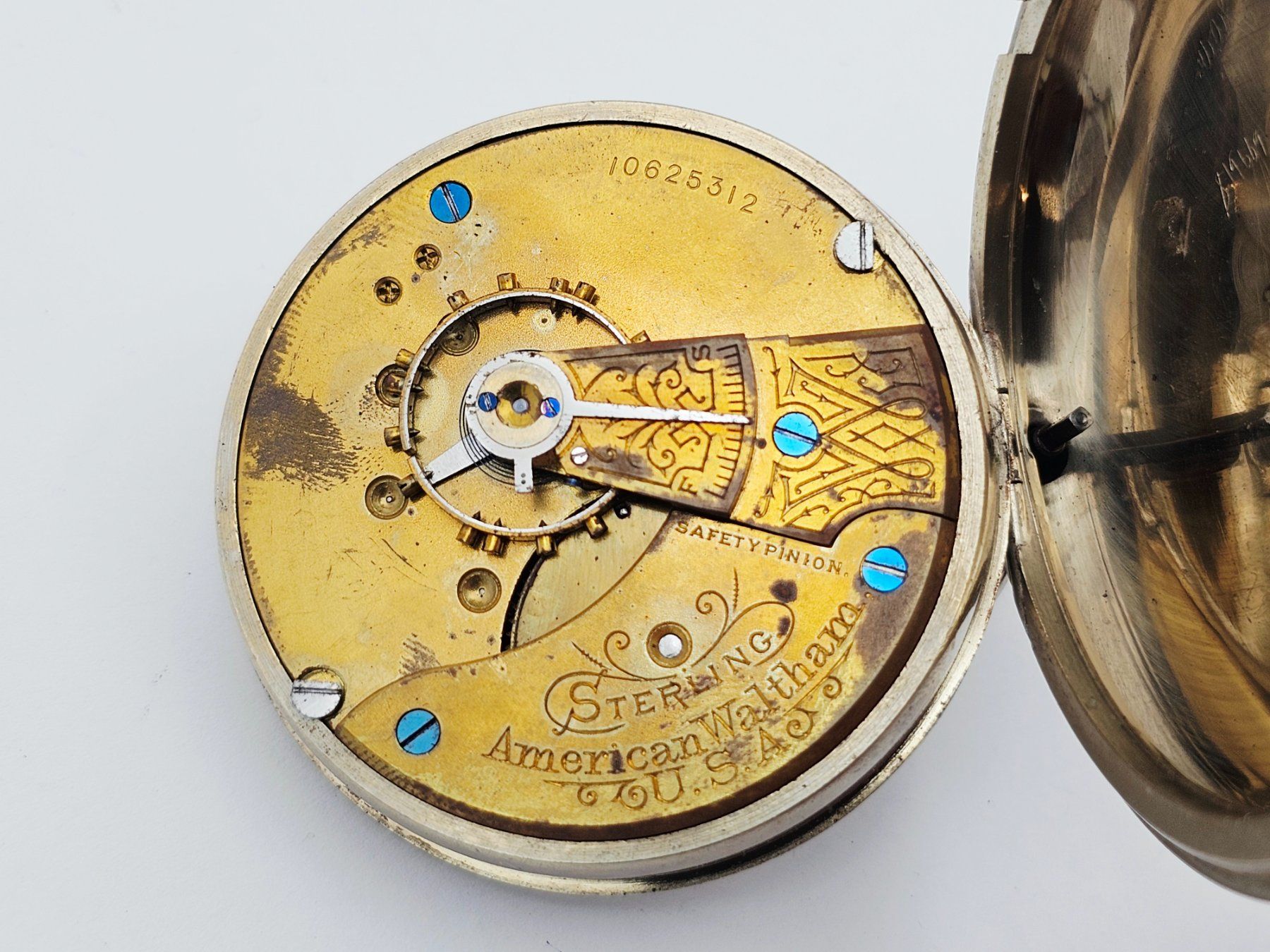 Waltham Orologi: Waltham Taschenuhr Eisenbahner – Usato da Bassersdorf venduto da AnkerWatch 6