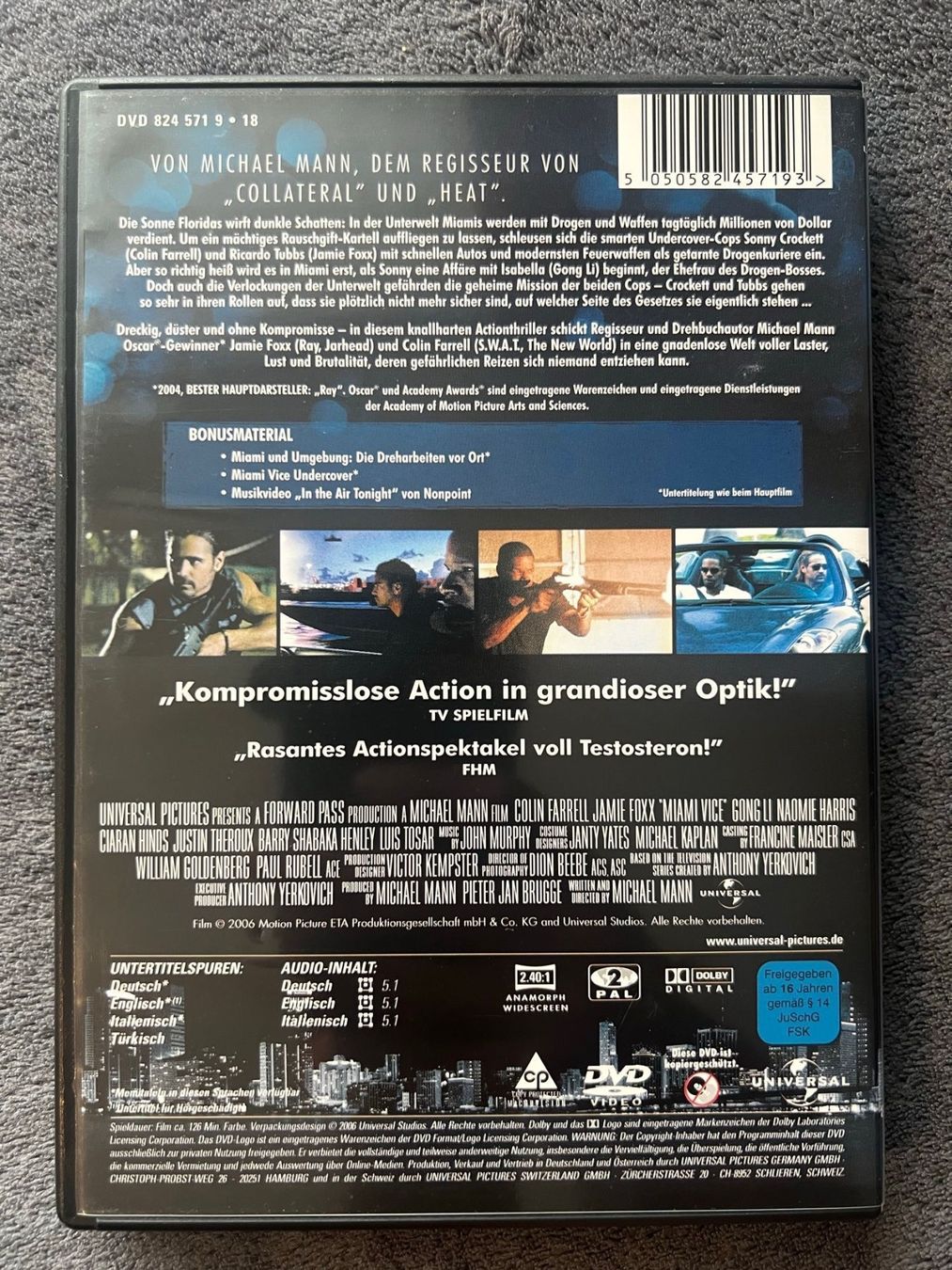 Tutti i DVDs: DVD Miami Vice – Usato da Regensdorf venduto da scheissspiel 1
