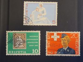Timbres CH 1965 - (8.III.)  N° 428 + 429 + 430 - Werbemarken