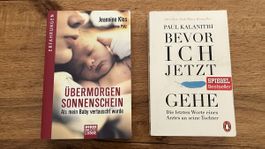 Zwei Bücher Übermorgen Sonnenschein Bevor ich jetzt gehe