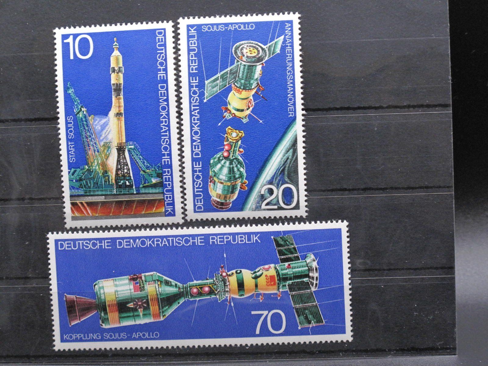 Tutti i francobolli: DDR 1975 Soyus - Apollo ** – Usato da Wil SG venduto da fva01