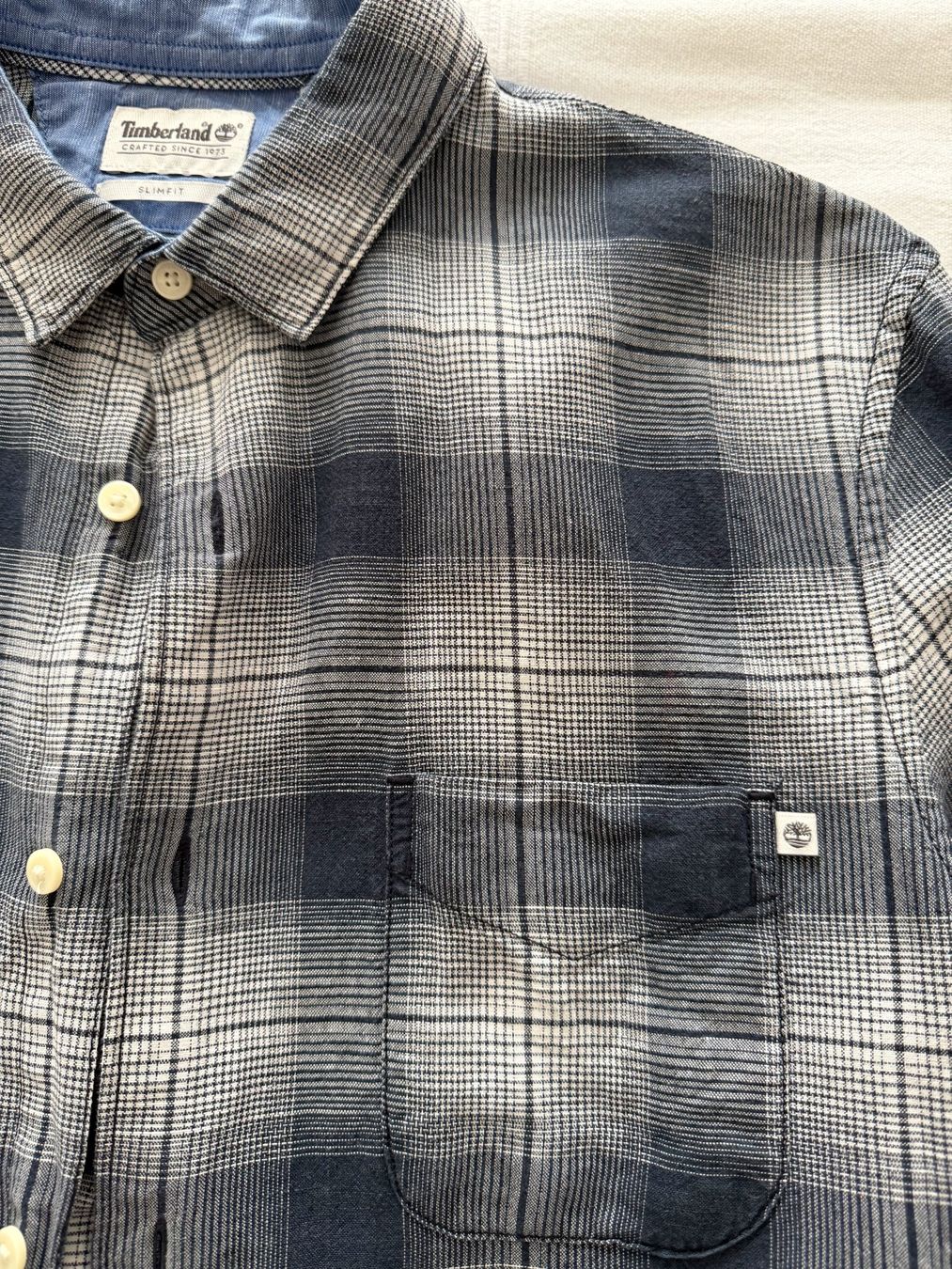 Timberland Camicie: Timberland Hemd Slim Fit, Grösse M – Usato da Nänikon venduto da marcusg70 2