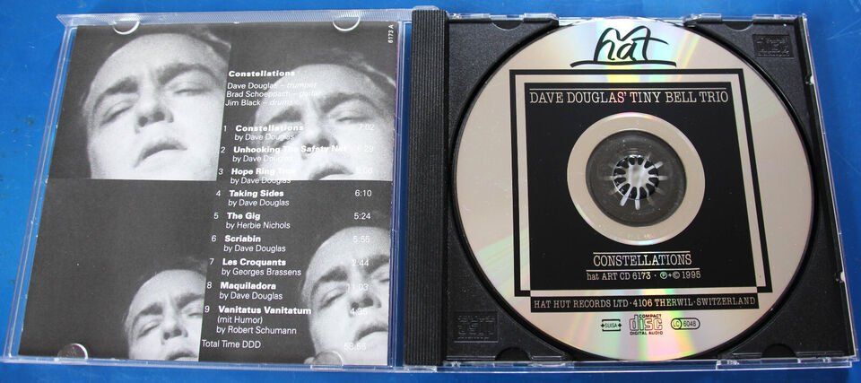 CD: Dave Douglas' Tiny Bell Trio - Constellations          ©1995 – Usato da St.Galllen venduto da elkaphone 1