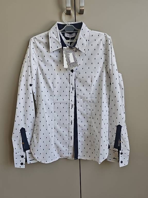 Camicette: Weisse Hemdbluse Gr. 36 Baumwolle Neu mit Etikett – Usato da Bern venduto da jug_l8tl 2