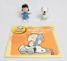 The Peanuts Mini Buch - Lucy & Snoopy Sammel Figuren