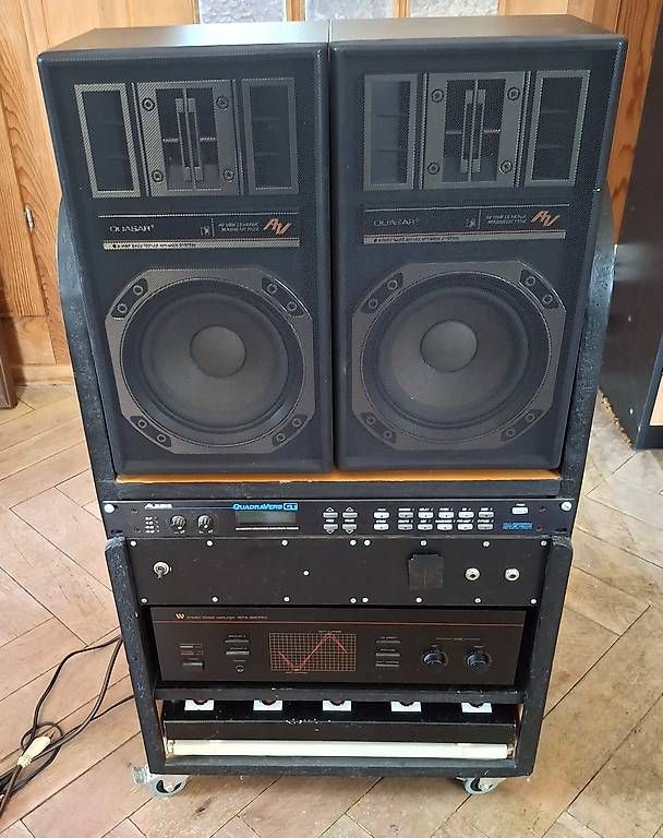 Casse acustiche: Audio-Rack mit Verstärker, Lautsprechern & Effektgerät – Usato da Rüti ZH venduto da Liliane_market