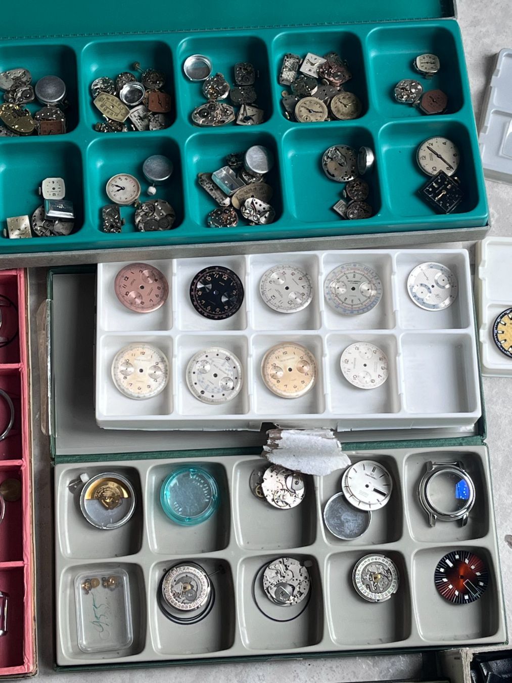 Orologi: Lot Uhrenteile Vintage – Usato da Worblaufen venduto da chronyves 1