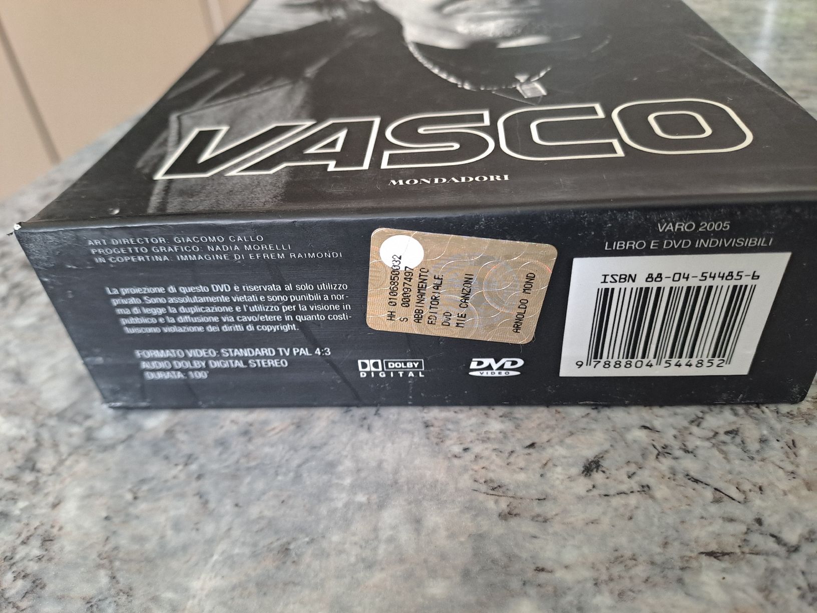 Tous les DVDs: DVD/Buch  VASCO "Le Mie Canzoni" – D'occasion à Uetendorf par Essiggurken 4