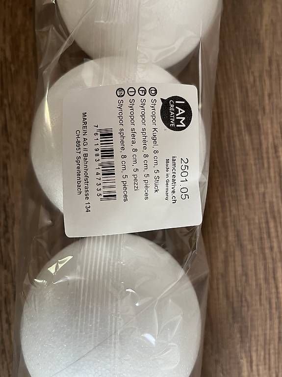 Kits de loisir créatif: Styropor Kugeln neu – D'occasion à Schlierbach par Simona023 1