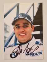 Juan Pablo Montoya original signierte Autogrammkarte