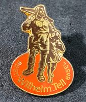 CC974 - Pin Wilhelm Tell mit Armbrust und Walter Rest. Basel