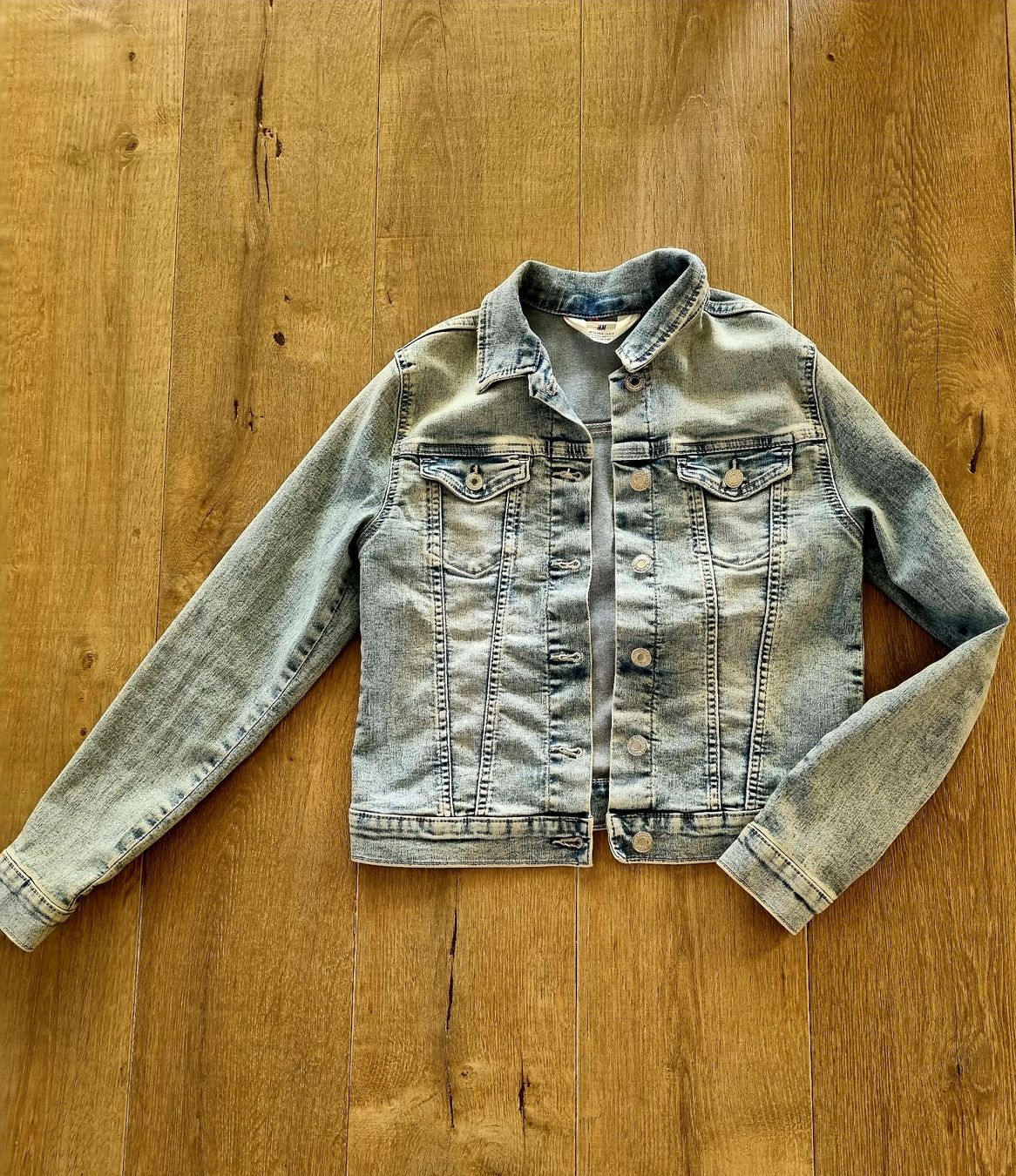 H&M Giacche & Cappotti: Jeansjacke H&M Grösse 152 – Usato da Wichtrach venduto da mryter01