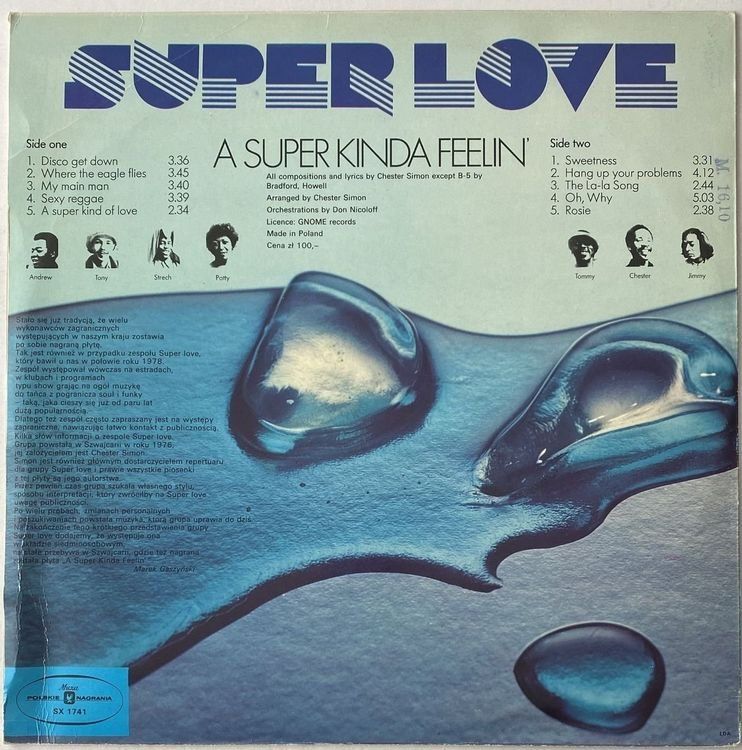Dischi in vinile: Super Love, A Super Kinda Feelin' – Usato da Flums venduto da Empe1 1