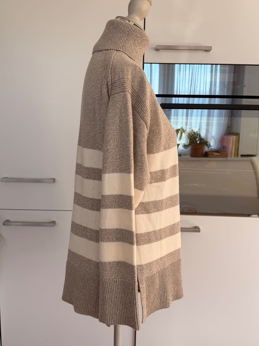 Cos Maglioni & Felpe: Rollkragenpullover COS , beige/weiss gestreift, Grösse XS – Nuovo (secondo la descrizione) da Zumikon venduto da ABrus01 1