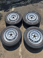 4x Stahlfelgen mit Reifen VW Transporter 6