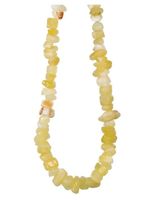 90cm Natursteinkette Honig Calcit