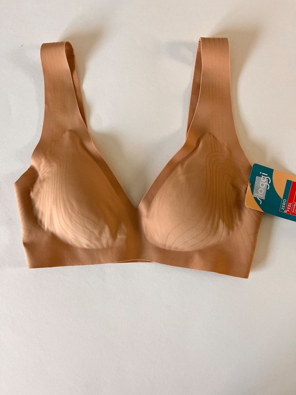 Sloggi Sonstige Unterwäsche: SLOGGI, Soft Bra, ZERO FEEL, Grösse XS, Farbe Hellbraun – Neu und originalverpackt aus Rudolfstetten von gst_g7xl