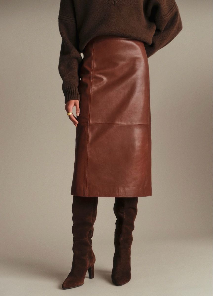 Sezane Gonne: Sézane leather skirt 36 – Usato da Schönried venduto da theapplew 2
