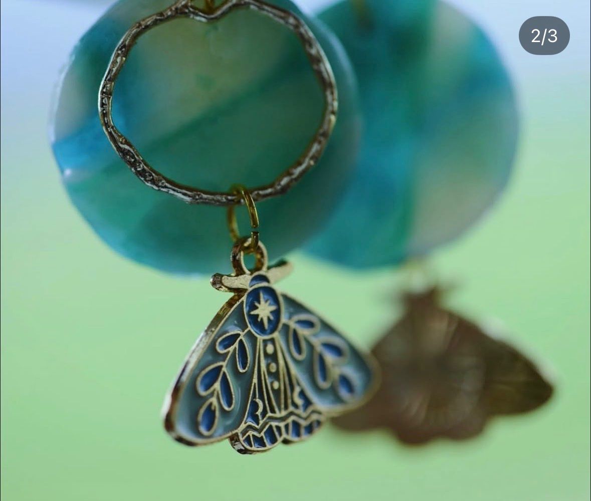 Boucles d'oreille: PAPILLON BLEU   Boucles d'oreilles – D'occasion à St-Saphorin-Morges par chl_s5rr 3