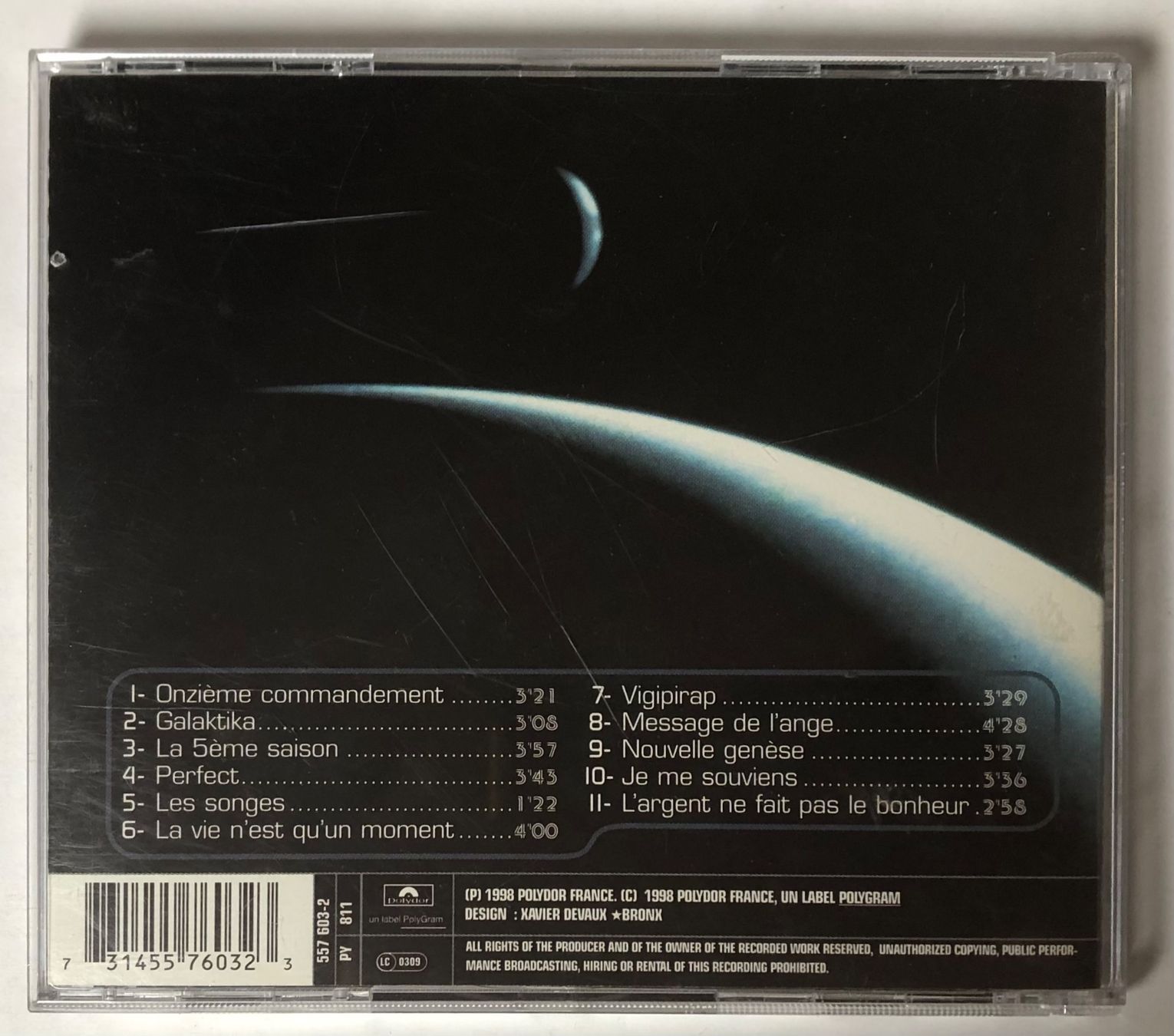CD: MC SOLAAR - MC SOLAAR – Usato da Poliez-Pittet venduto da Newtown-Records 1