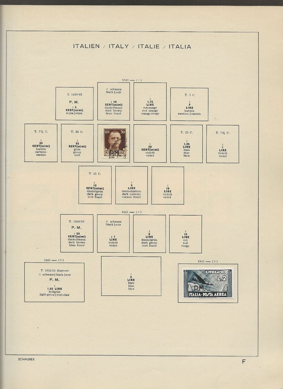 Alle Briefmarken: Marken Italien 1976 etc. – Gebraucht aus Au ZH von xelagreb01 8