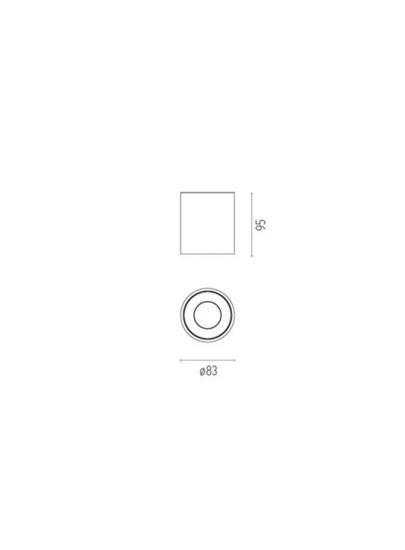 Flos Kronleuchter & Deckenlampen: Flos Kap 80 Surface Round Deckenleuchte Schwarz – Neu und originalverpackt aus Gerzensee von RinaKat 6