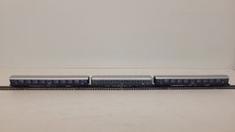 Spur N Arnold/ Trix Gruppe 53 1 Klasse Wagen DB