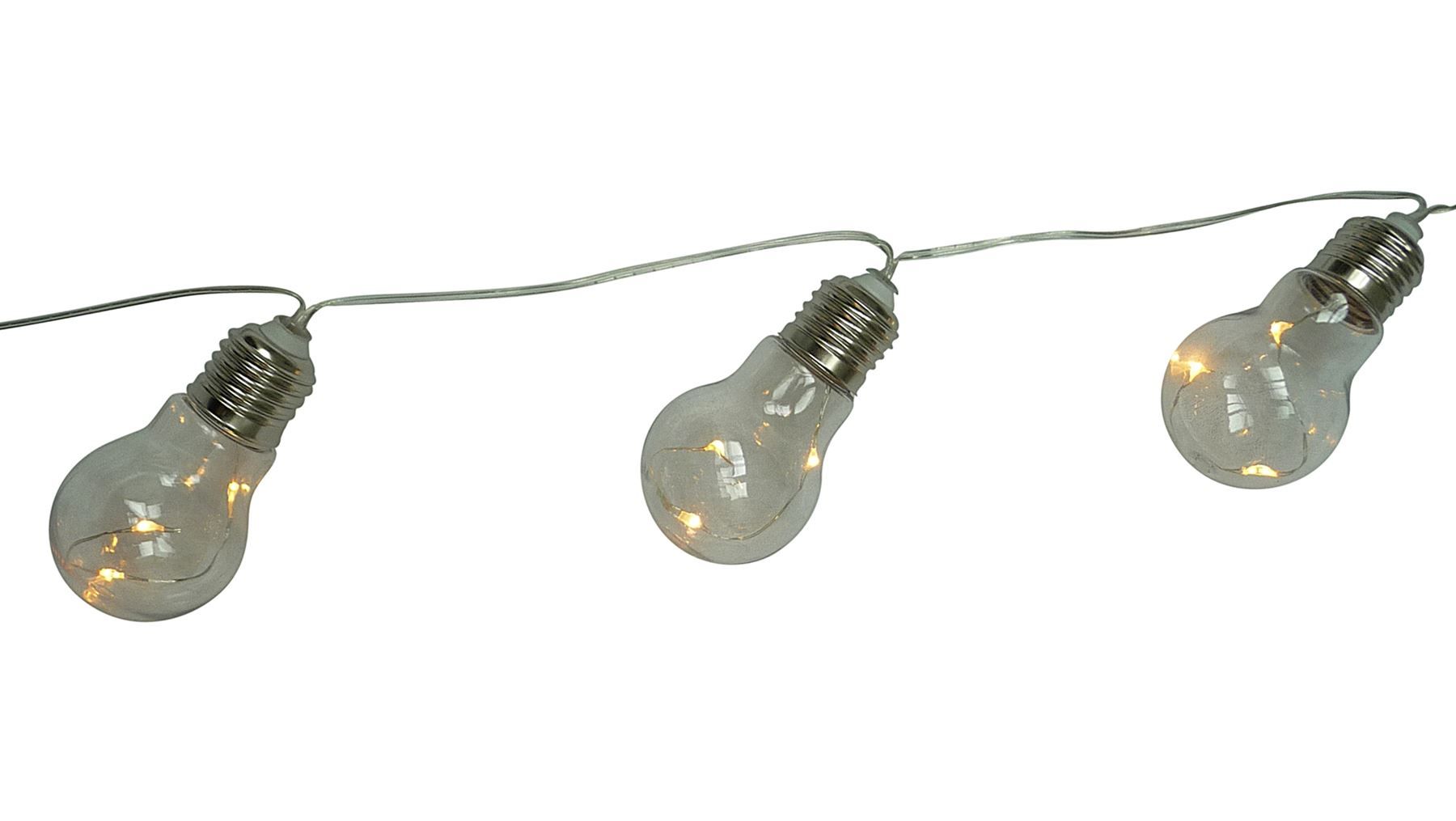 Ghirlande e barre luminose: Lichterkette 10 Led Glühbirnen Klassisch – Nuovo e nell'imballaggio originale da Wettingen venduto da Swala 3