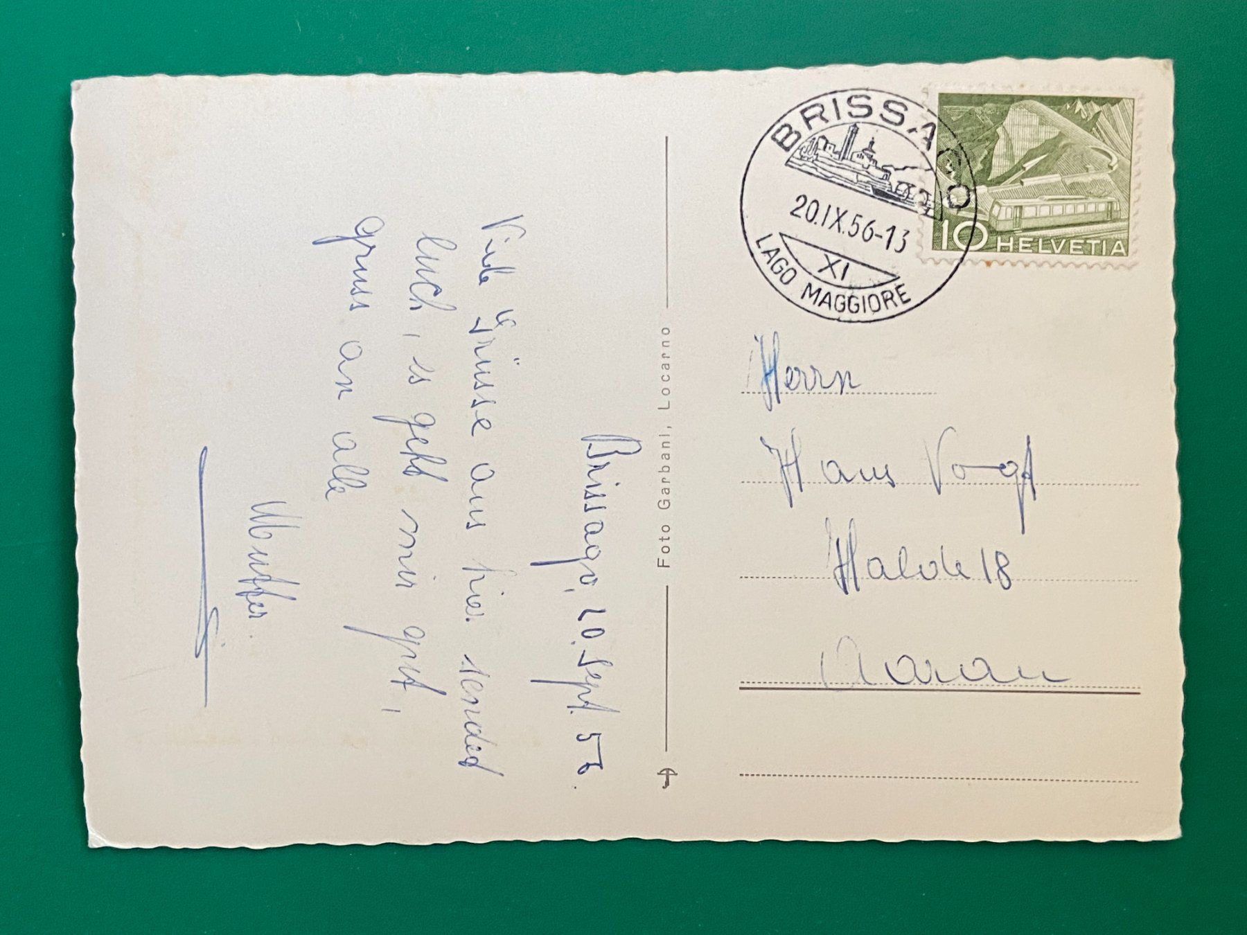 Cartoline postali: Ronco e lsole du Brissago - Stempel !!! – Usato da Steg VS venduto da _vinci_ 1