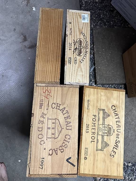 Caisses de transport: Weinkisten Holzbox gross – D'occasion à Muttenz par anna123 1