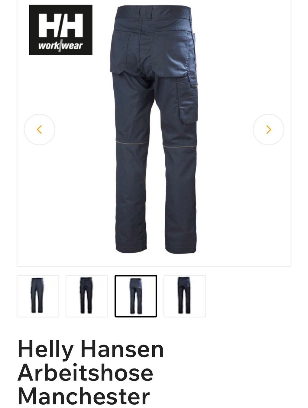 Helly Hansen Pantalons: Helly Hanson Arbeitshose gr. C48 – D'occasion à Aadorf par JFPS 3