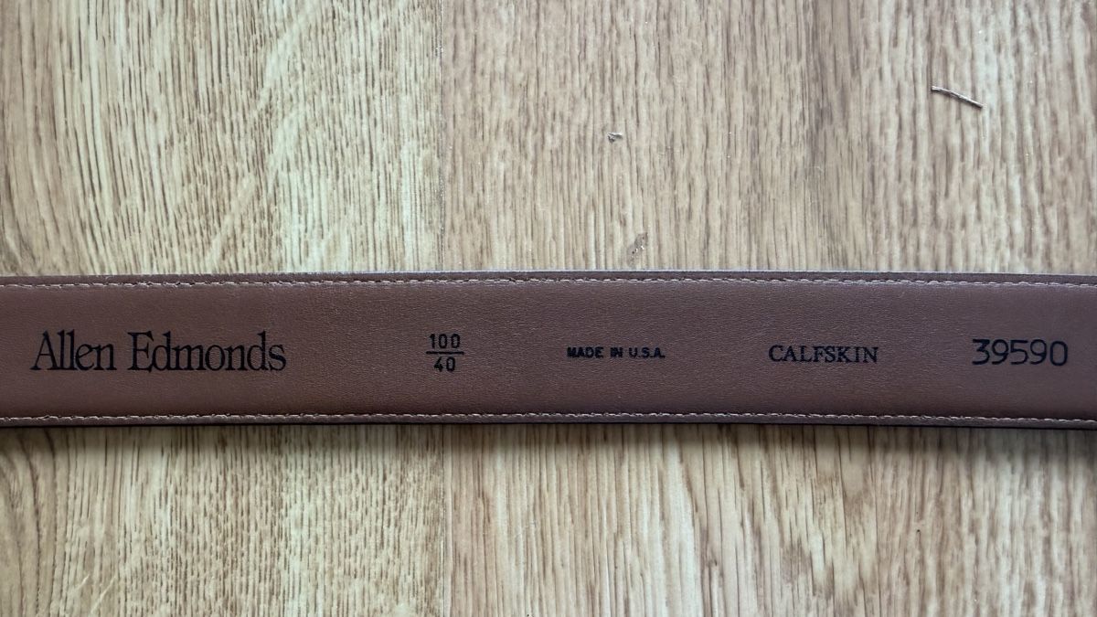 Cinture: Ledergürtel Allen Edmonds – Usato da Uetikon am See venduto da beo22 3