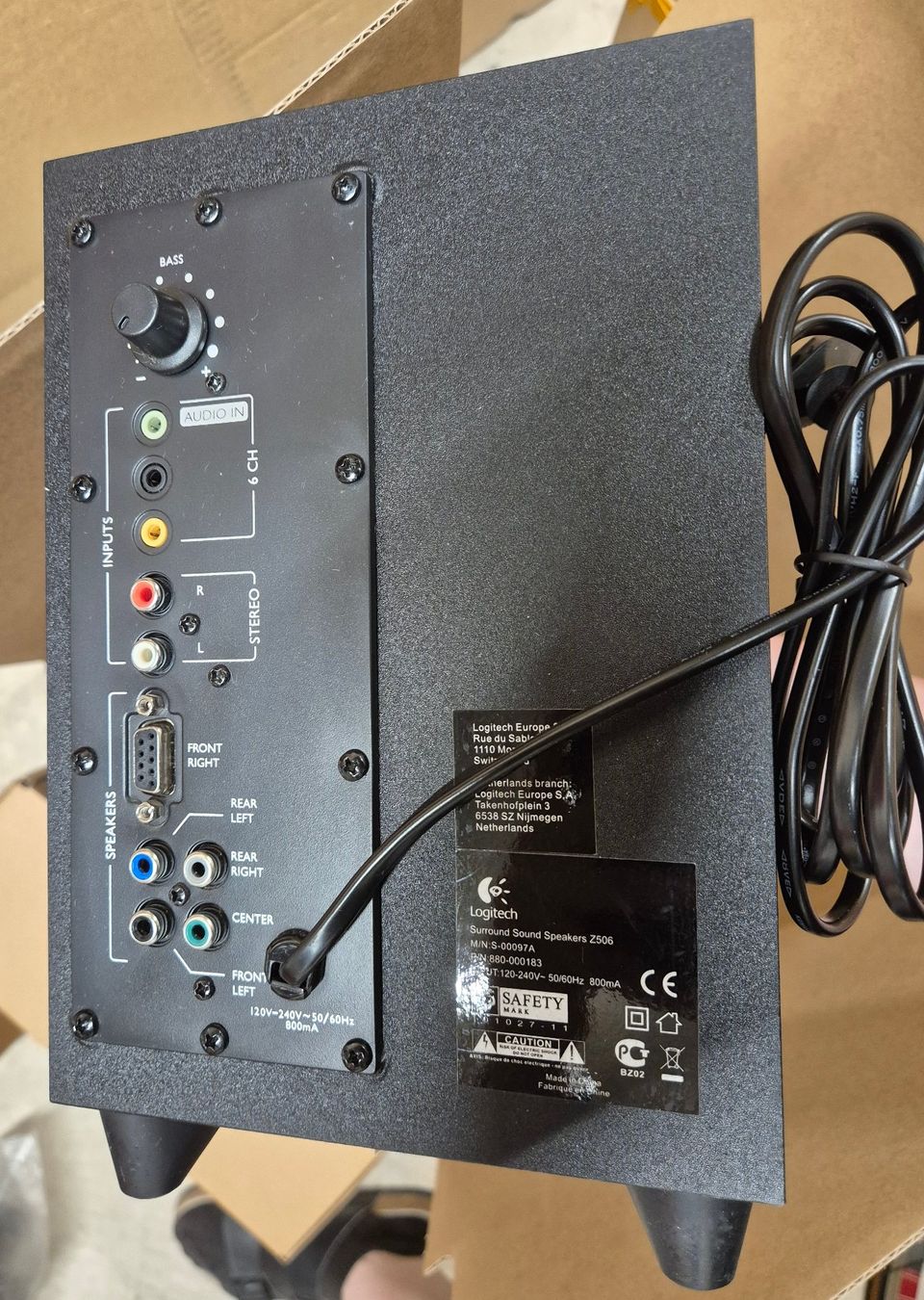 Logitech Home cinéma: Logitech Z506 - Surround Sound Speakers – D'occasion à Gland par Deltawings 1