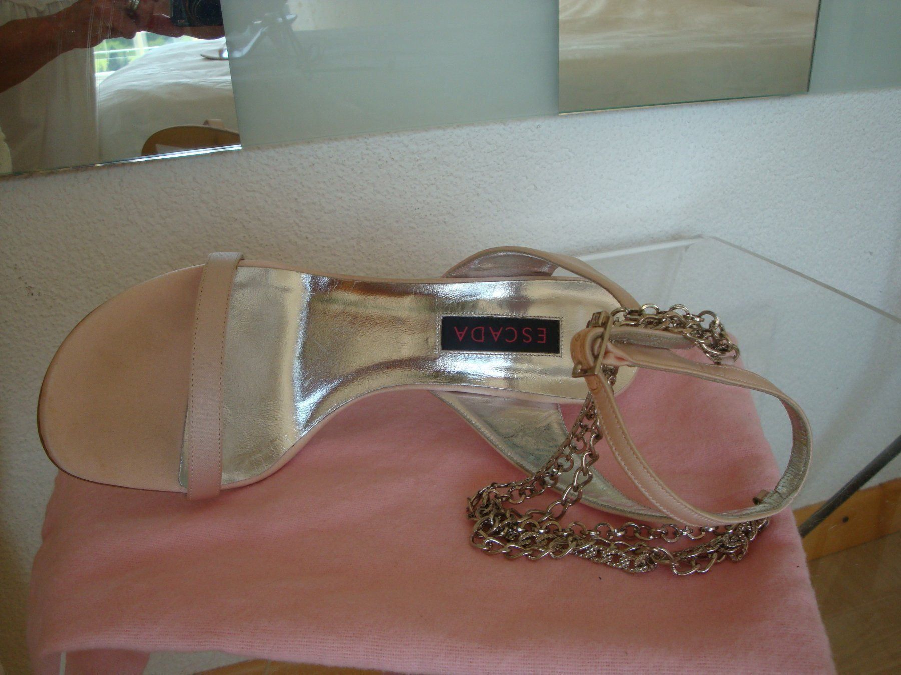 Escada Chaussures femmes: ESCADA SANDALETTEN NUDE/NP US$ 650.- – Neuf (Voir description) à Eschenbach SG par Lady020 5