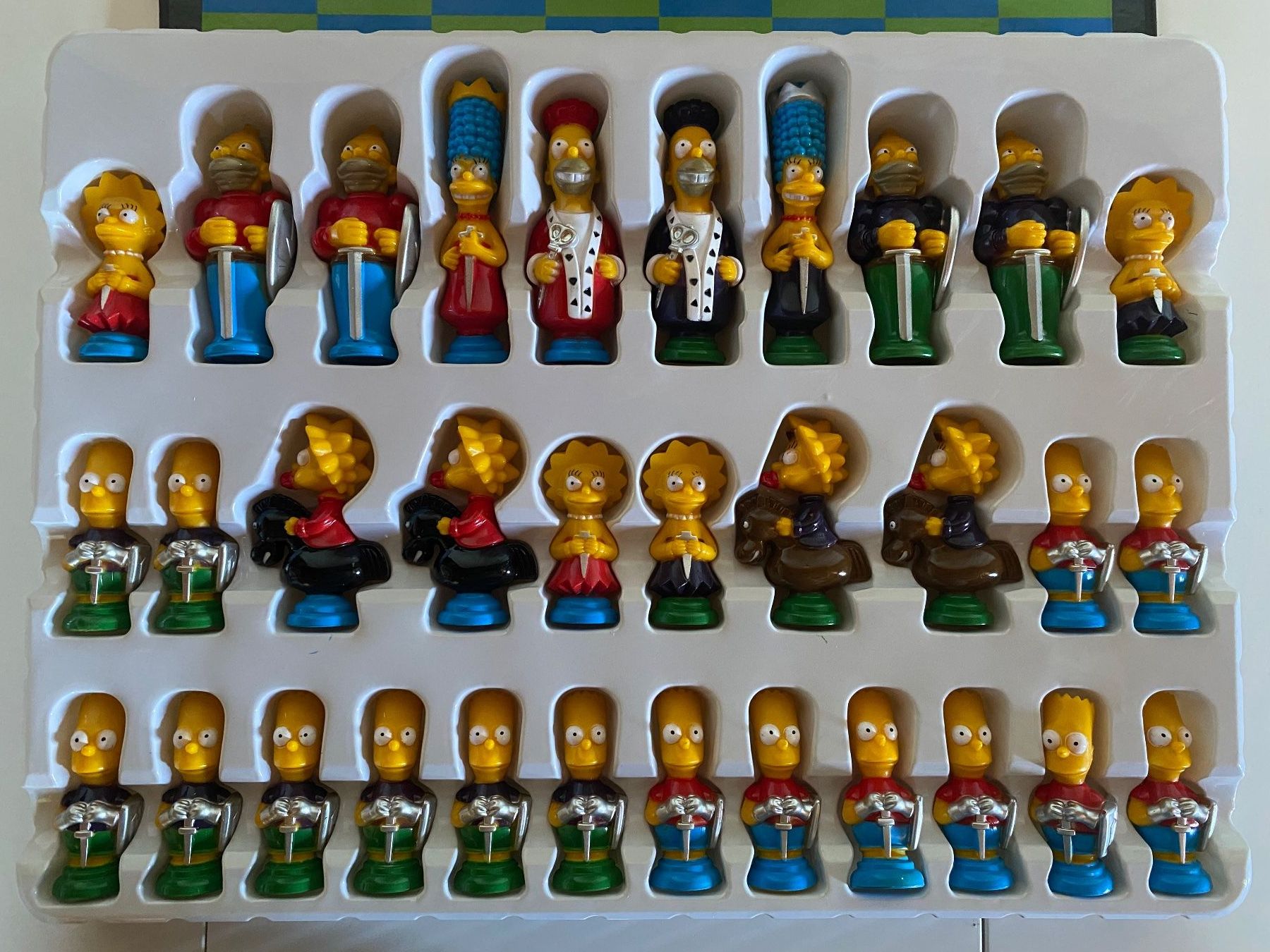 Spiele: Jeu d'echec 'THE SIMPSONS' – Gebraucht aus St-Prex von Okoala 1