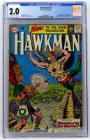 HAWKMAN #1 CGC KEY ISSUE 🔑 1ST SOLO TITLE SERIE DC 1964