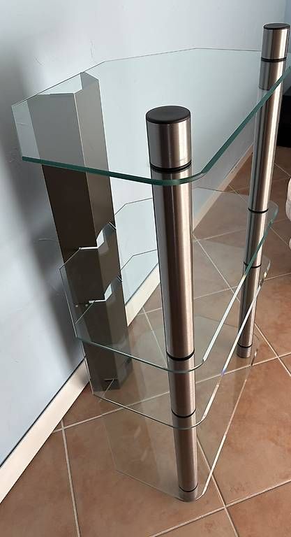 Scaffali: Glas-Metall-Gestell – Usato da Wallisellen venduto da pie_mf67 1